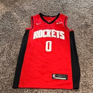 Red Rockets Russel Westbrook Basketball Jersey